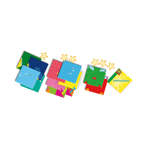 Zestaw origami dla dzieci w wieku 5-8 8-12 lat, z przewodnikiem