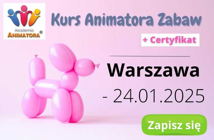 Kurs Animatora Warszawa